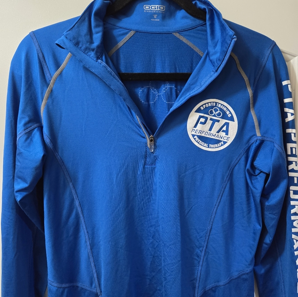 OGIO Women's Endurance Active 1/4 Zip Pullover Blue size med